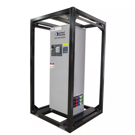 Gray and black EATON 1,200 Amp Dual Power Automatic Transfer Switch