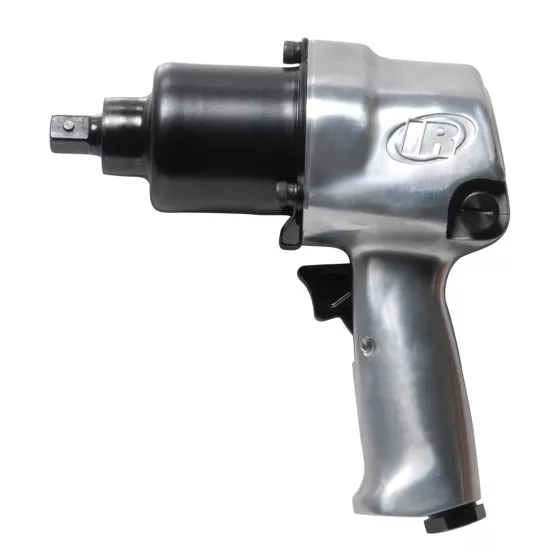 Silver and black INGERRAND Air Impact Wrench, 1/2 in.