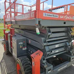 2017 Skyjack SJ8841NA Rough Terrain Scissor Lift