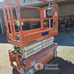 2018 Snorkel S3219E Scissor Lift