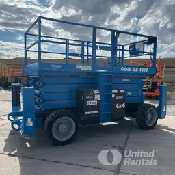 2017 Genie GS-4390 RT Rough Terrain Scissor Lift