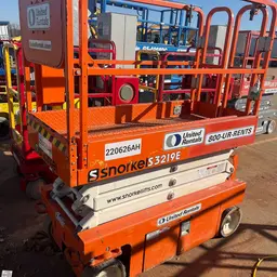 2018 Snorkel S3219E Scissor Lift
