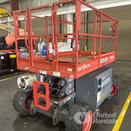 2018 Skyjack SJ6826RT Rough Terrain Scissor Lift