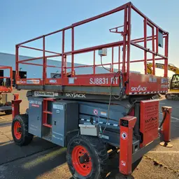 2018 Skyjack SJ8831RT Rough Terrain Scissor Lift