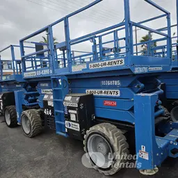 2018 Genie GS-4390 RT Rough Terrain Scissor Lift