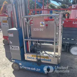 2016 Genie GR-20 Self-Propelled One-Person Lift