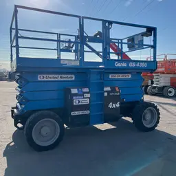 2016 Genie GS-4390 RT Rough Terrain Scissor Lift