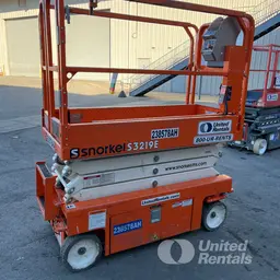 2019 Snorkel S3219E Scissor Lift