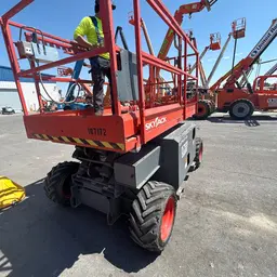 2017 Skyjack SJ6826RT Rough Terrain Scissor Lift