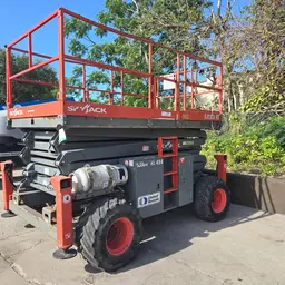 2017 Skyjack SJ8841RT Rough Terrain Scissor Lift